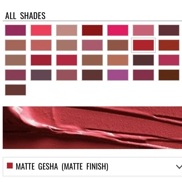 NIB Il Makiage INFINITY LIP CREAM LONG-WEAR MATTE LIP COLOR-Matte Giesha - Picture 7 of 8